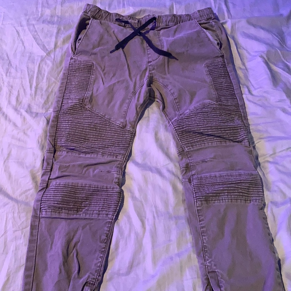 Tan Joggers